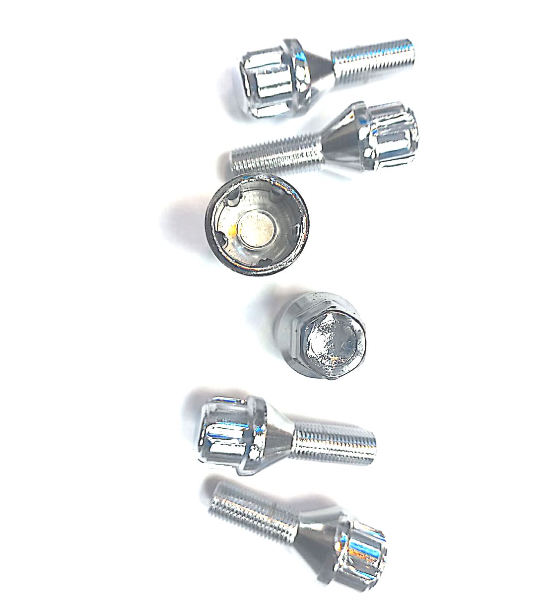 قفل رینگ 1.25 کد 067 مدل کروم ( پژویی -مجموعه 6 عددی)